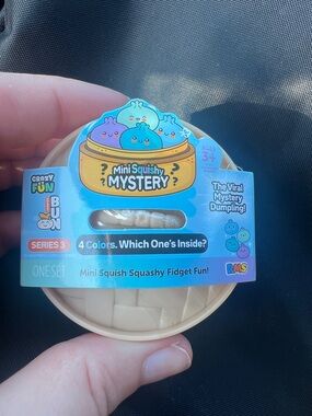 RARE- Mini Squishy Mystery Dumpling Squishy Sensory & Fidget Toy (Blind Box)
